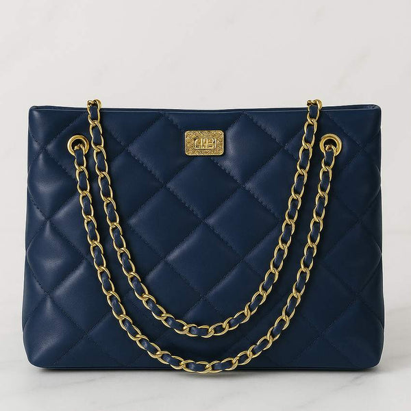 Elan Quilted Premium Bag - Blue