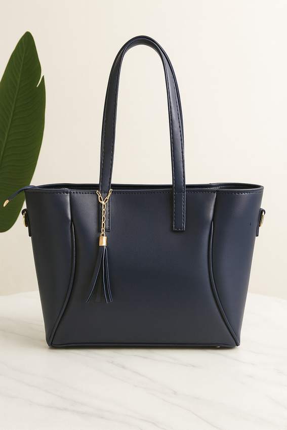 The City Muse Tote -  Blue