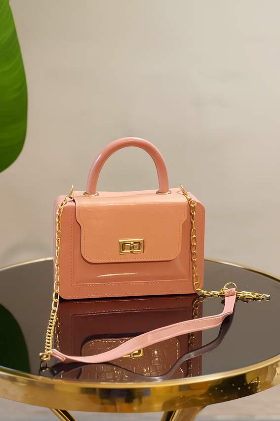 Monarch Crocodile Exclusive Handbag - Pink